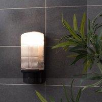 ValueLights Griffin Black Outdoor Wall Bulkhead Light