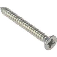 Forgefix Self-Tapping Screw Pozi Csk Zp 3/4In X 8 Box 200 in Silver