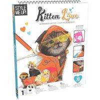 Spicebox Style Me Up Kitten Love in White