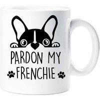 60 SECOND MAKEOVER Pardon My Frenchie Mug in White