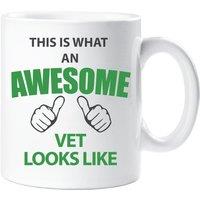 60 SECOND MAKEOVER This Is What An Awesome Vet Looks Like Mug in White