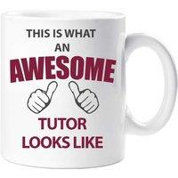 60 SECOND MAKEOVER This Is What An Awesome Tutor Looks Like Mug in White
