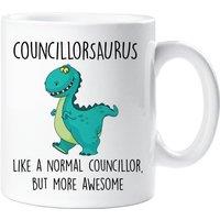 60 SECOND MAKEOVER Councillorasaurus Mug in White