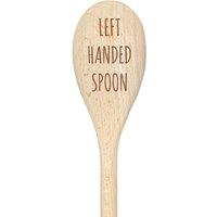 60 SECOND MAKEOVER Left Handed Spoon Funny Wooden Spoon in Beige