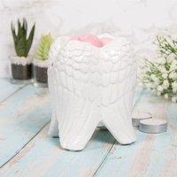 60 SECOND MAKEOVER Angel Wings Melt Burner Oil Melt Warmer White Tea Light