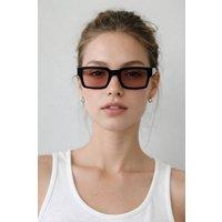 SVNX Oversized Square Sunglasses In Black