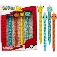 Pokemon Erasable Pens Set of 4