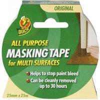 Duck Tape Duck All Purpose Masking Tape 5cm x 50m in Beige
