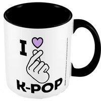 Pyramid International I Love K-Pop Mug in White