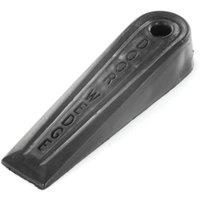 Securit PVC Doorstop Pack of 2 in Black