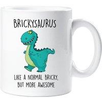 60 SECOND MAKEOVER Brickysaurus Mug in White