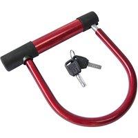 Amtech D Shackle Bicycle Lock in Red