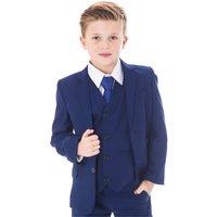 Vivaki Men's 5 piece Royal Blue Suit | Size: 14-15 Years