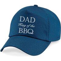 60 SECOND MAKEOVER Men's Dad King Of The BBQ Cap in Navy