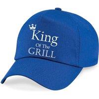 60 SECOND MAKEOVER Men's King Of The Grill Baseball Cap BBQ in Blue