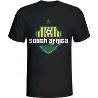 South Africa Men's Mens Country Logo T-Shirt in Black | Size: Large