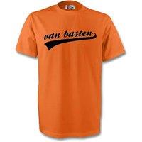Netherlands Men's Mens Marco Van Basten Holland Signature Tee in Orange | Size: Medium