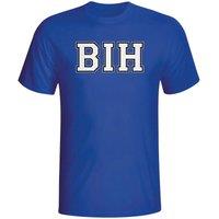 Bosnia Men's Country Iso T-Shirt in Blue | Size: XL