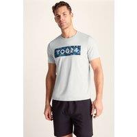 TOG24 Men's 'Abel' Breathable Performance T-Shirt in Pale Grey | Size: Small
