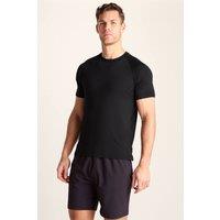 TOG24 Men's 'Maddox' Short Sleeve Performance T-Shirt in Black | Size: Small