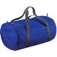 Bagbase Men's Barrel Bag Duffle Water Resistant (32 Litres) Pack of 2 in Royal