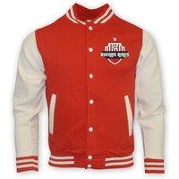 River Plate Men's Mens College Baseball Jacket in Red | Size: Large