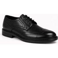 Thomas Blunt Men's Smart Lace Up Brogue Shoes in Black | Size: 10