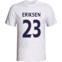 Tottenham Hotspur FC Men's Christian Eriksen Tottenham Hero T-Shirt in White | Size: 2XL