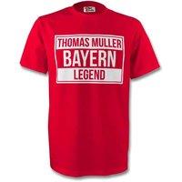 Bayern Munich Men's Mens Thomas Muller Legend Tee in Red | Size: 2XL