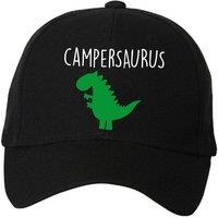 60 SECOND MAKEOVER Men's Camper Dinosaur Baseball Cap in Black