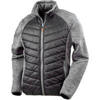Result Men's Elevator Padded Jacket in Black | Size: Medium