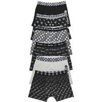 Keanu Men's Cotton Blend Performance Boxer Shorts (Pack of 6) | Size: Small
