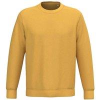 Native Spirit Men's Crew Neck Sweatshirt in Yellow | Size: XS