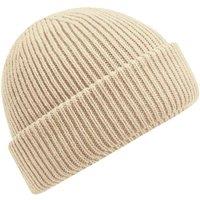 Beechfield Men's Wind Resistant Beanie in Light Sand