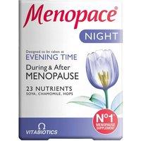 Vitabiotics Women's Menopace Night Tablets x 30 in Clear