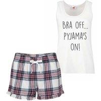 60 SECOND MAKEOVER Women's Bra Off-Pyjamas On Pyjama Set in Pink | Size: XS