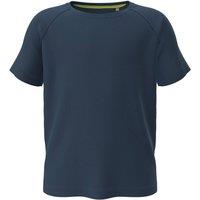 Stedman Active Women's Stedman Raglan Mesh T-Shirt XS in Navy | Size: Large