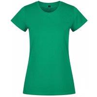 Build Your Brand Women's Basic T-Shirt in Green | Size: 3XL