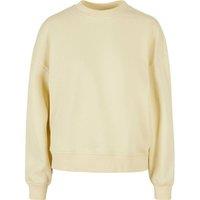 Build Your Brand Women's Oversized Sweatshirt in Cream | Size: 4XL