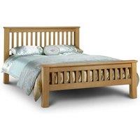 Cheshire Cedar Oak High Footend Bed - King (150cm) in Brown