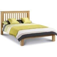 Cheshire Cedar Oak Low Footend Bed - Double (135cm) in Brown