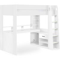 Cheshire Elm Gaming Highsleeper - All White - Single (90cm)