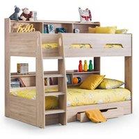 Cheshire Ironwood Bunkbed Sonoma Oak - Single (90cm) in Brown