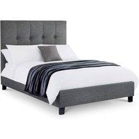 Cheshire Cascade Bed - Slate Linen - King (150cm) in Grey