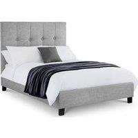 Cheshire Cascade High Headboard Bed - Light Grey - Superking (180cm) (150cm) | Size: Super King