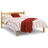 Cheshire Marble Pine Bed - Small Double (120cm) in Brown