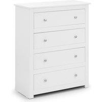 Cheshire Premium Hawthorne 4 Drawer Chest - Surf White