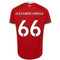 Liverpool 2020 - 2021 Home Shirt - Alexander Arnold 66 in Red | Size: Small