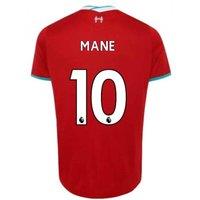 Liverpool 2020 - 2021 Home Shirt - Mane 10 in Red | Size: Small