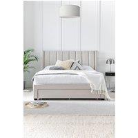 Time4sleep Elegance Natural Beige Upholstered - Bed Frame Only | Size: King